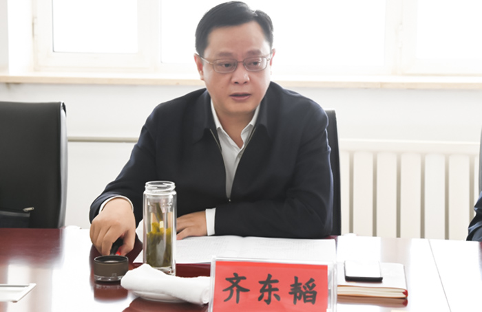 西部煤电集团董事长齐东韬,总经理刘结高一行莅临公